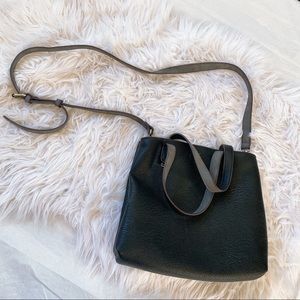 Grey brown purse